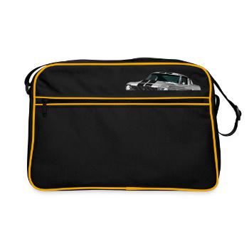 Voiture de sport - Sac Retro - noir/or - Devant
