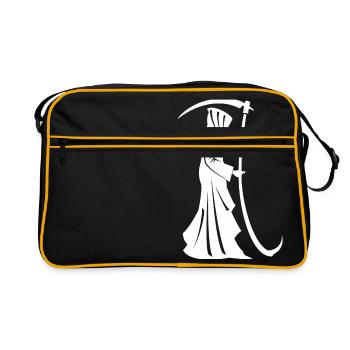 Grim Reaper, Reaper - Retro Bag - black/gold - Front