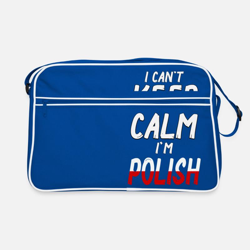 Keep Calm I´m Polish Sac Retro