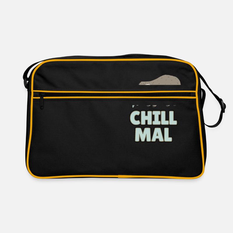 Faultier - Chill Mal Retro Tasche