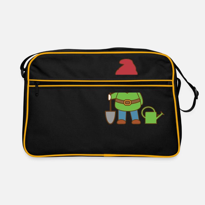 Gartenzwerg Retro Tasche