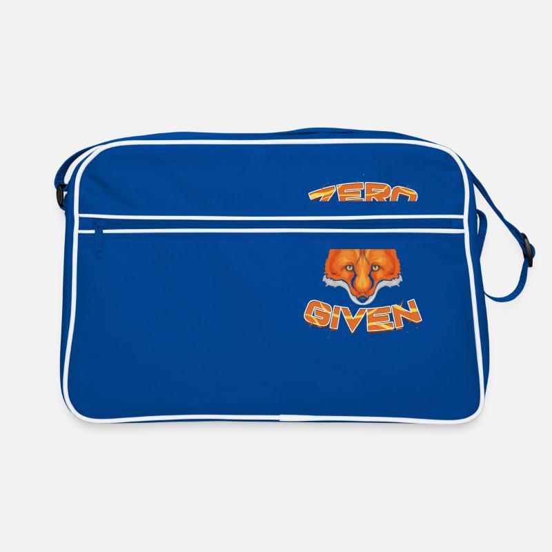 Fuchs Zero Fox Given Tierliebhaber Rotfuchs Retro Tasche