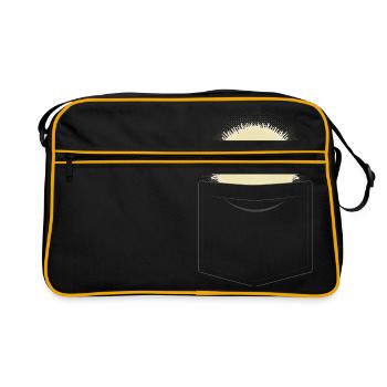 Esprit mignon - Sac Retro - noir/or - Devant