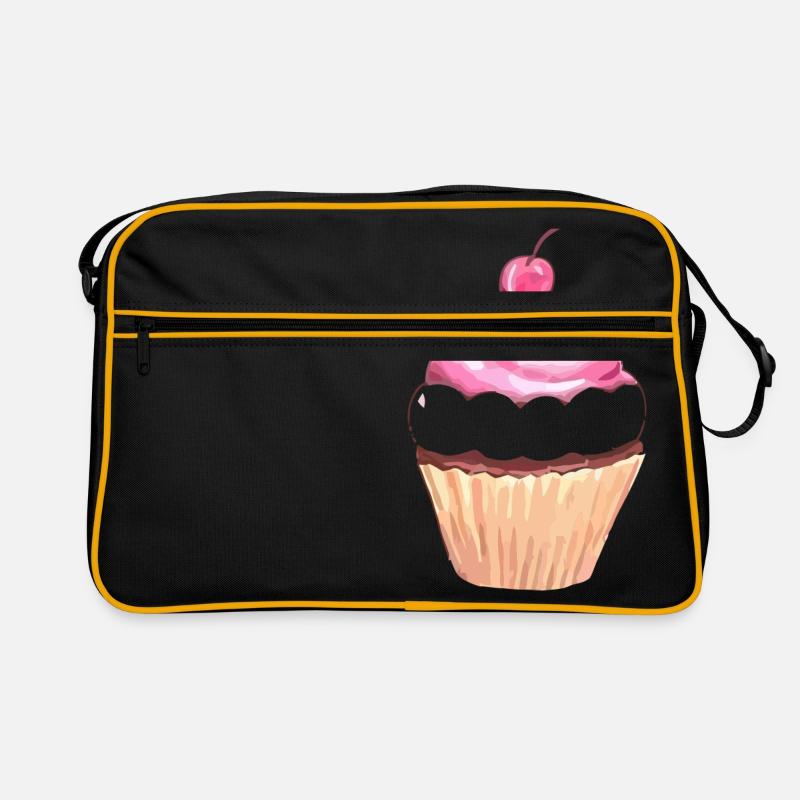 Cupcake Love Kirsche Retro Tasche