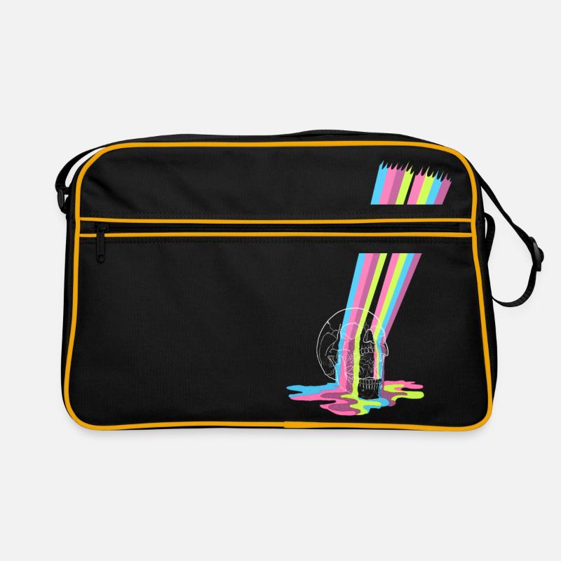 Stummer Schrei nach Licht und Farbe Retro Tasche