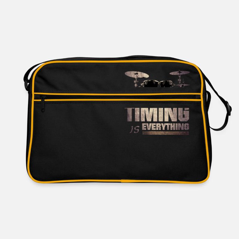Timing is everything Retro Tasche