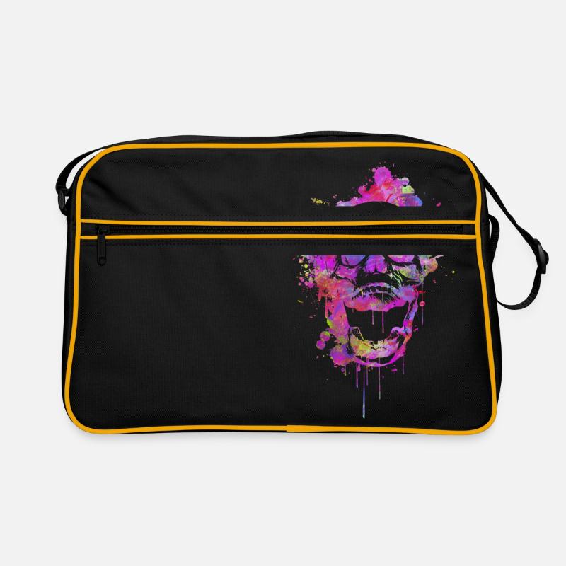 Cool & Trendy Abstract Skull Retro Bag