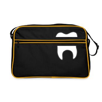 dent - Sac Retro - noir/or - Devant