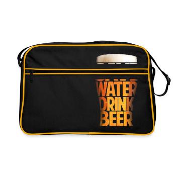 beer - Retro Bag - black/gold - Front