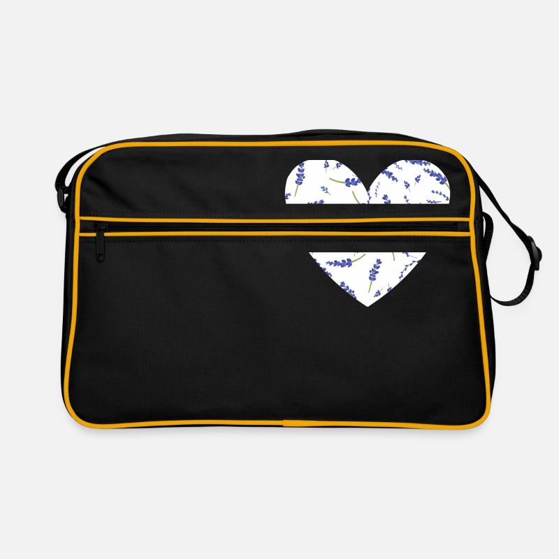 Frühling im Herz Retro Tasche