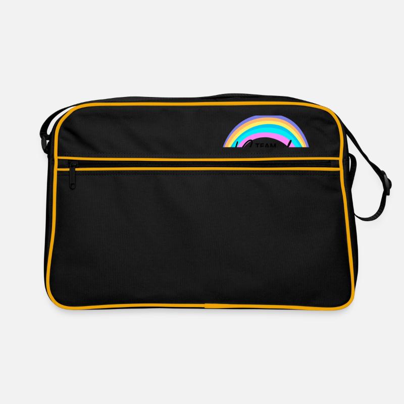 Team Bride Rainbow Retro Bag
