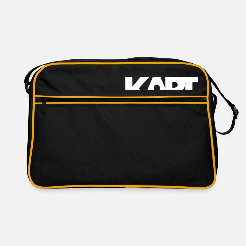 Kart - Retro Tasche - Schwarz/Gold