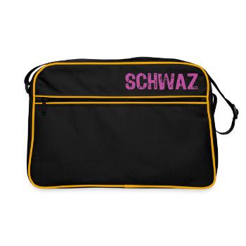 NOIR - Sac Retro - noir/or - Devant