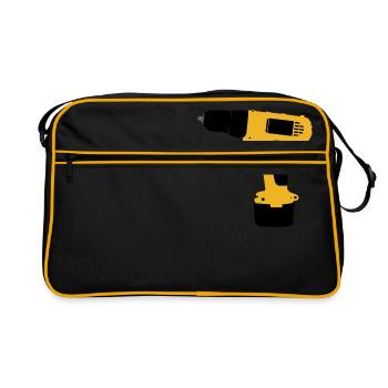 foret - Sac Retro - noir/or - Devant