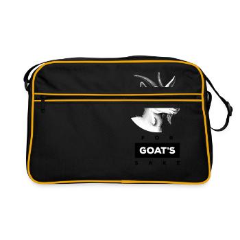 For Goat's Sake - Sac Retro - noir/or - Devant