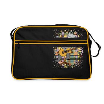 Chat - Sac Retro - noir/or - Devant