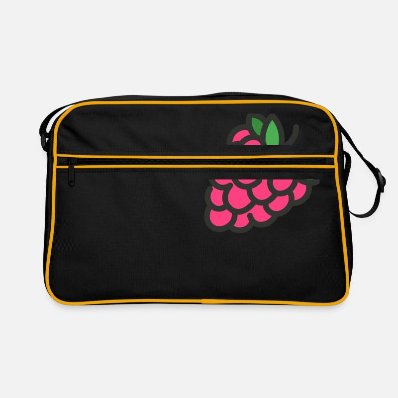 Raspberry - Raspberries MOTIVE Retro Bag