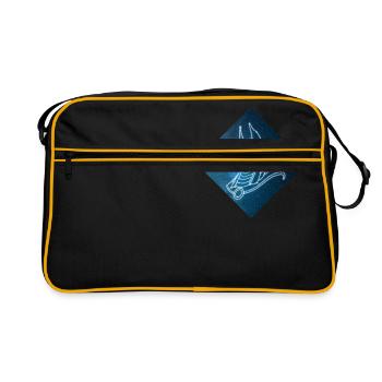 Seth Blue Sky - Retro Bag - black/gold - Front