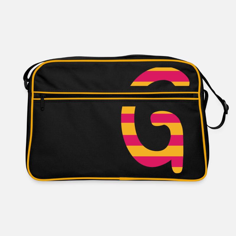 Lettre g Sac Retro