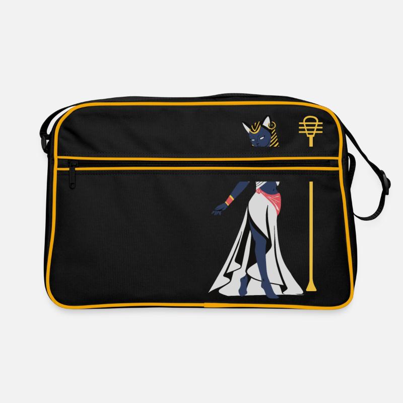 Déesse Bastet forme féline - Egypte antique - Chat Sac Retro