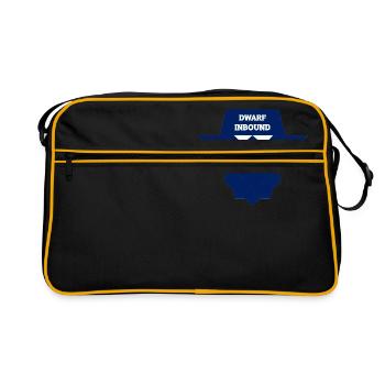 Dwarf Inbound - Retro Bag - black/gold - Front