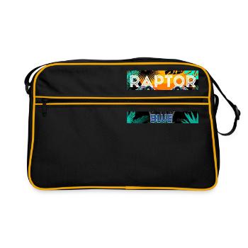 poster movie raptor - Retro Bag - black/gold - Front