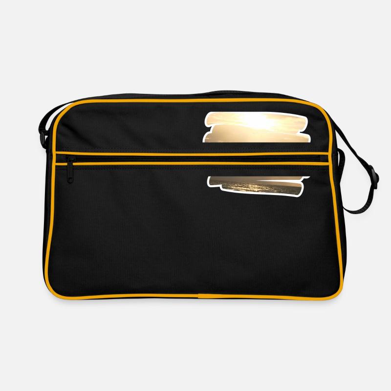 Plage - Sac Retro - noir/or