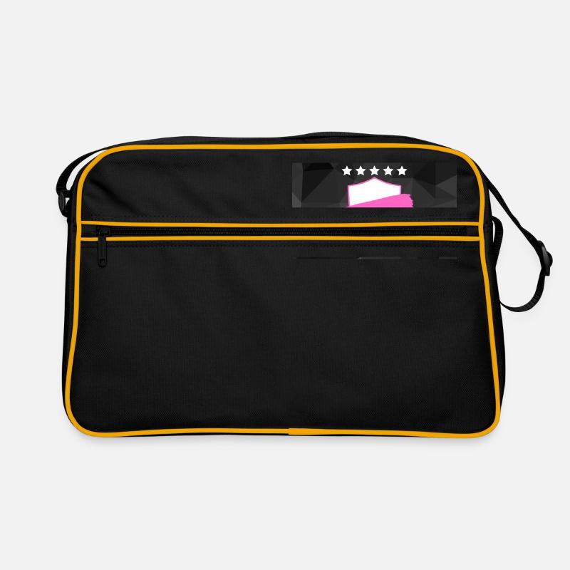 JOIN THE PINK TEAM Retro Tasche