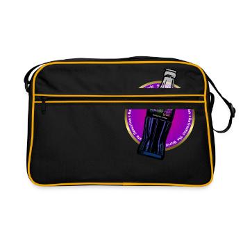 Boisson d’art magique - Sac Retro - noir/or - Devant