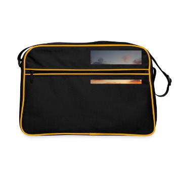 Middle fire sky - Sac Retro - noir/or - Devant