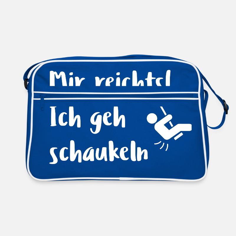 Mir reichts! lustig witzig funny Spruch Geschenk Retro Tasche