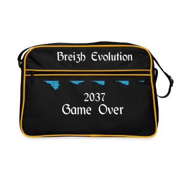 Bretagne Evolution - Sac Retro - noir/or - Devant
