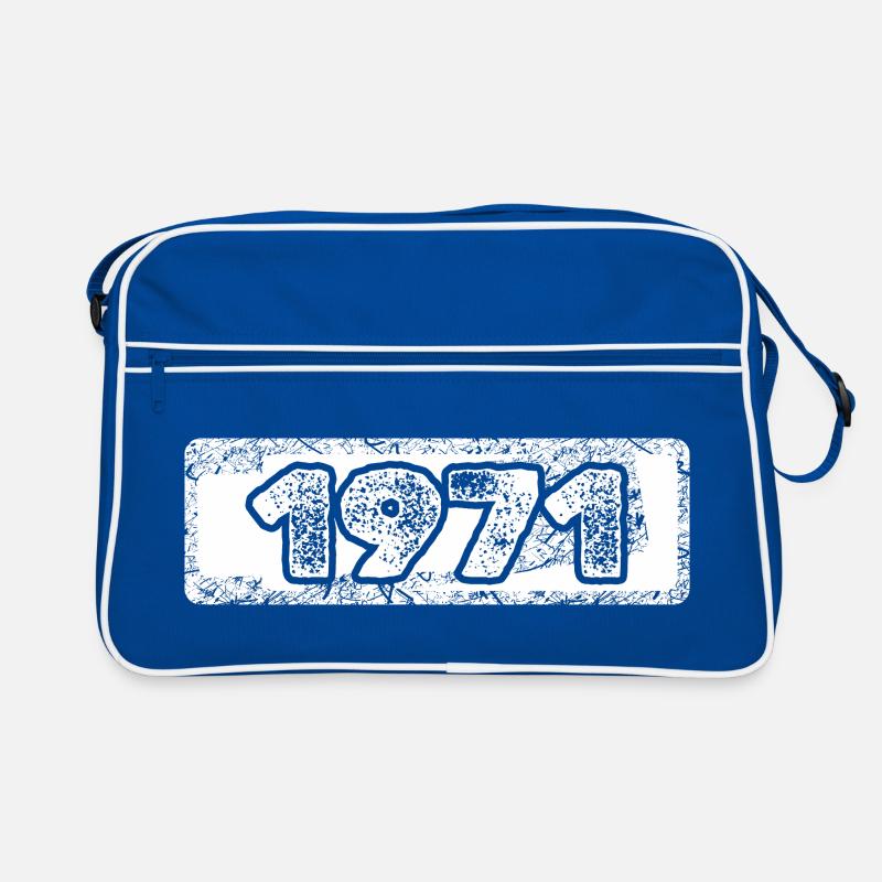 Zahl 1971 Retro Tasche