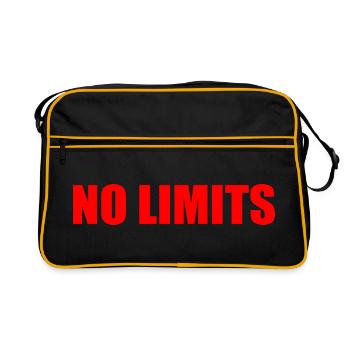 No limits - Sac Retro - noir/or - Devant