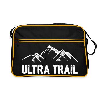 Ultra Trail - Retro Tasche - Schwarz/Gold - Vorne