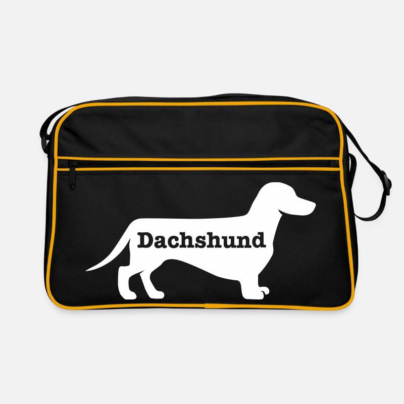 Dackel Retro Tasche
