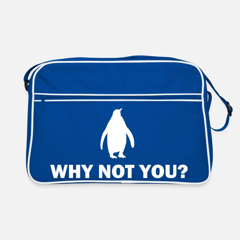 Penguin Motivation Design - Pourquoi pas vous Sac Retro