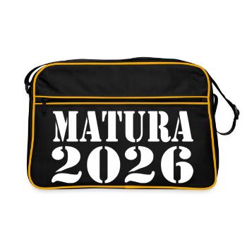 Matura 26 - Sac Retro - noir/or - Devant