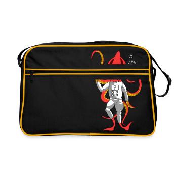 Squid Disguise - Sac Retro - noir/or - Devant