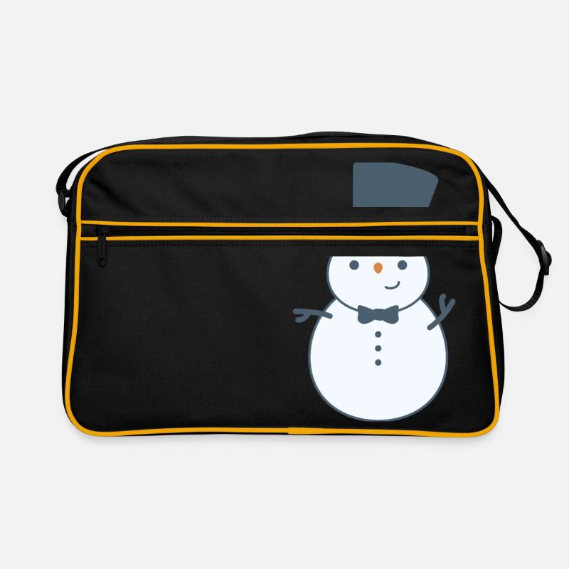 Sir Schneemann Retro Tasche