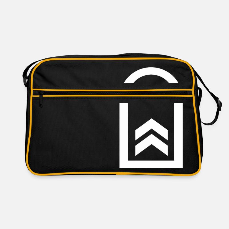 blanc sergent Sac Retro