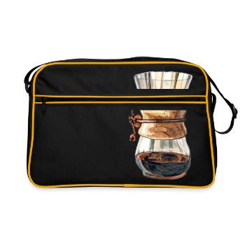 Chemex carafe - Retro Bag - black/gold - Front