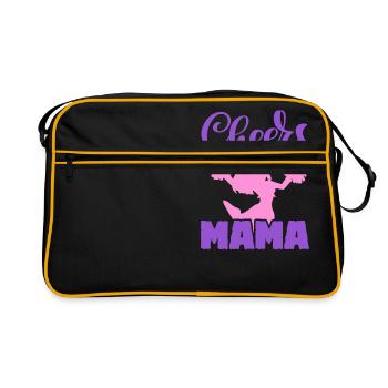 Vive maman - Sac Retro - noir/or - Devant