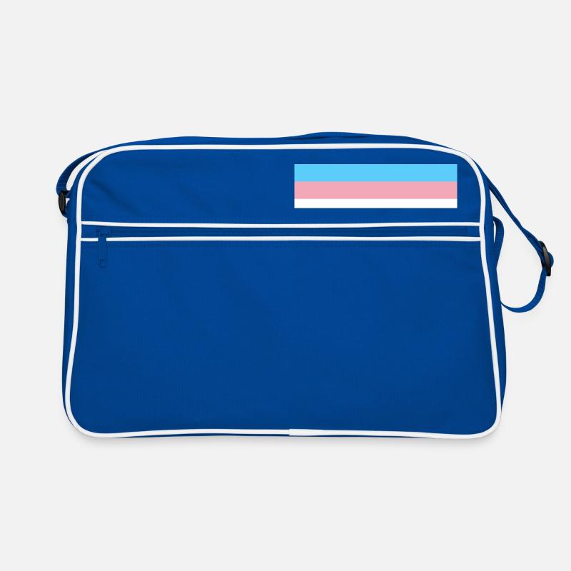 Trans drapeau Design Sac Retro