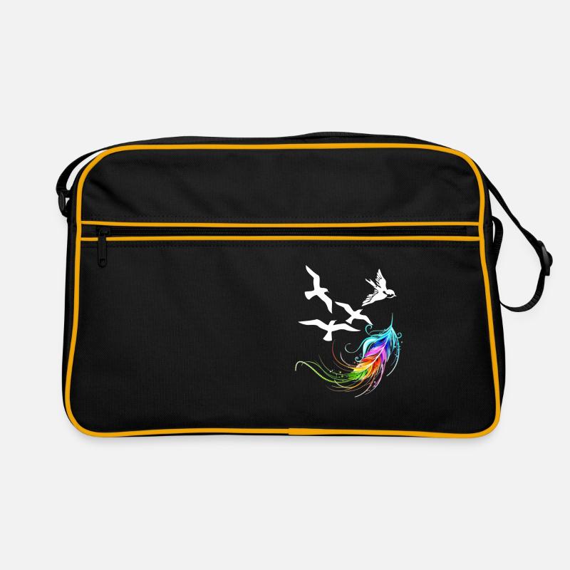 Feder Retro Tasche