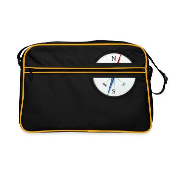 compass - Retro Bag - black/gold - Front