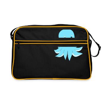 calmars bébé - Sac Retro - noir/or - Devant