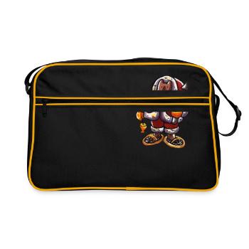 The Eskimo - Retro Bag - black/gold - Front