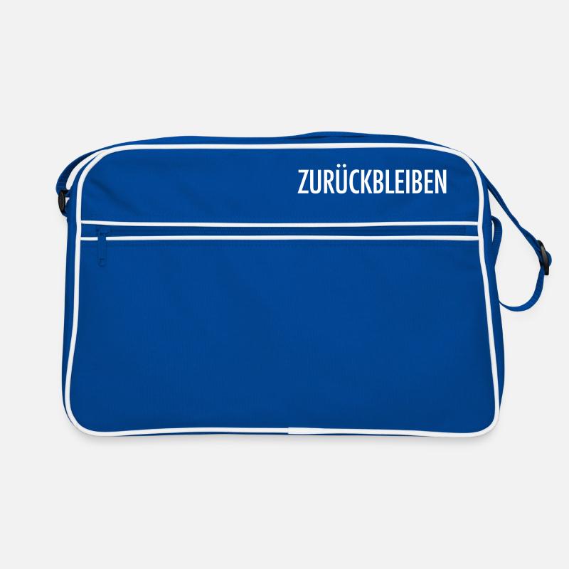 Zurückbleiben bitte! U-Bahn Berlin Geschenk Retro Tasche
