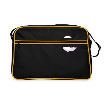 Geist - Retro Tasche - Schwarz/Gold - Vorne